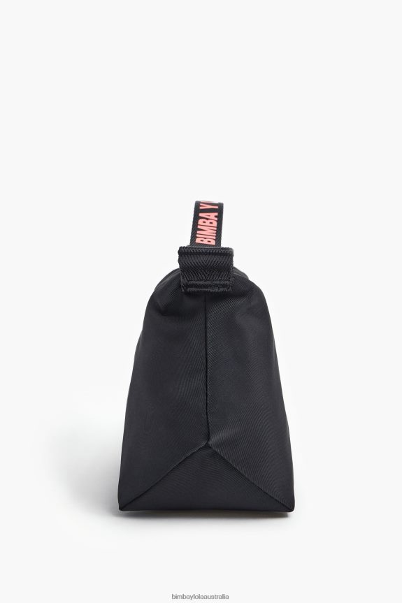 Accessories 4062VZ1102 Black Bimba Y Lola Nylon Trapezium Make-Up Case