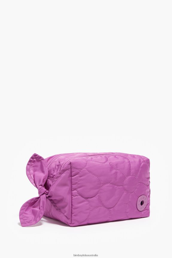 Accessories 4062VZ1107 Pink Bimba Y Lola Nylon Rectangular Make-Up Case