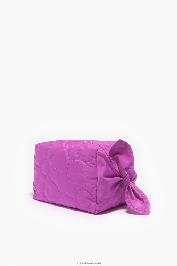 Accessories 4062VZ1107 Pink Bimba Y Lola Nylon Rectangular Make-Up Case