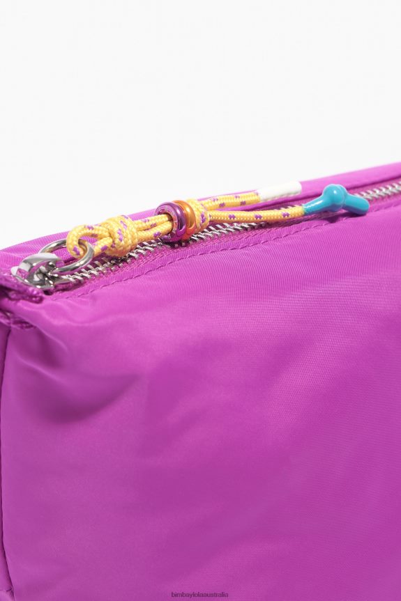 Accessories 4062VZ1109 Pink Bimba Y Lola Nylon Trapezium Make-Up Case
