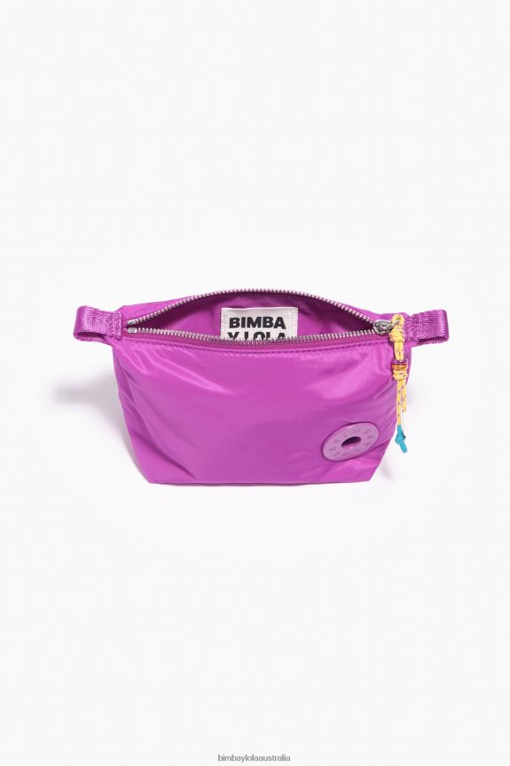 Accessories 4062VZ1111 Pink Bimba Y Lola Nylon Trapezium Make-Up Case