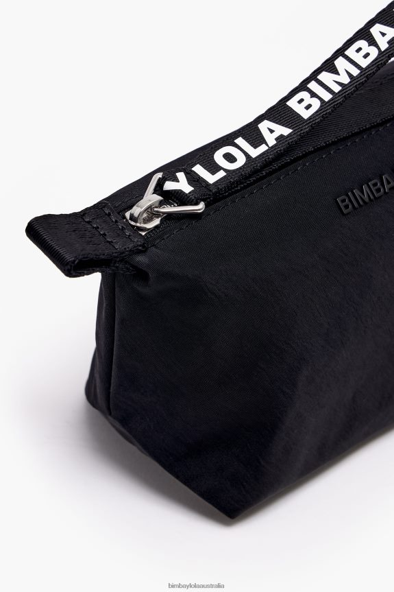 Accessories 4062VZ1114 Black Bimba Y Lola Nylon Trapezium Make-Up Case