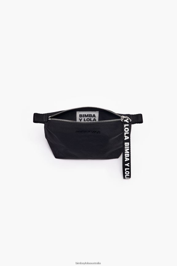 Accessories 4062VZ1114 Black Bimba Y Lola Nylon Trapezium Make-Up Case