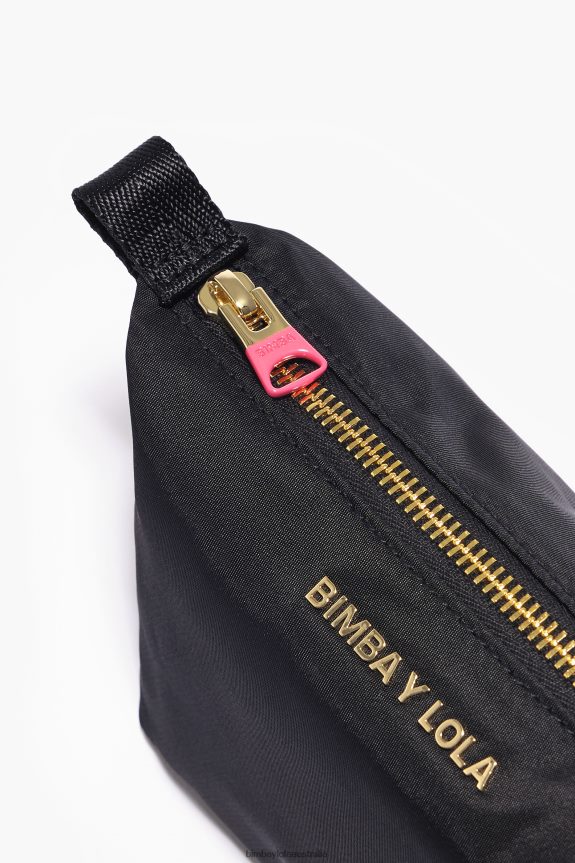 Accessories 4062VZ1115 Black Bimba Y Lola Nylon Trapezium Make-Up Case