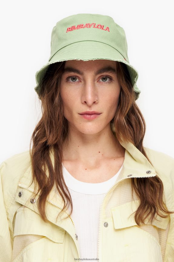 Accessories 4062VZ858 Green Bimba Y Lola Bucket Hat