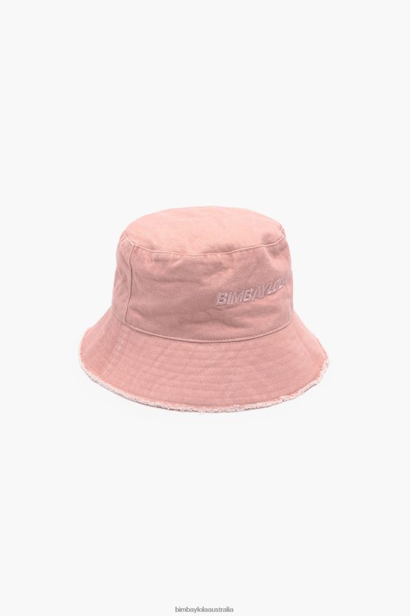 Accessories 4062VZ860 Pink Bimba Y Lola Washed Bucket Hat