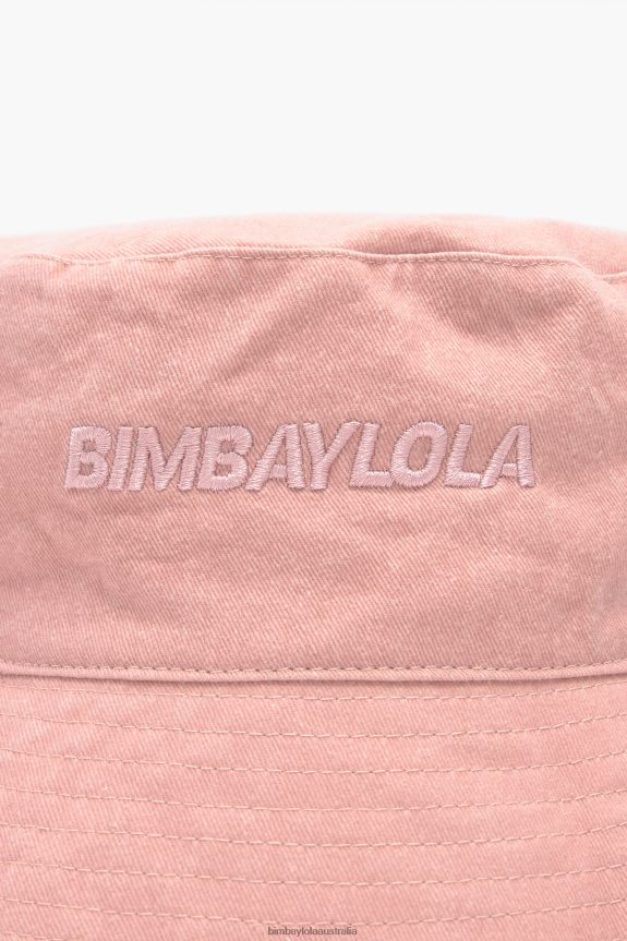 Accessories 4062VZ860 Pink Bimba Y Lola Washed Bucket Hat