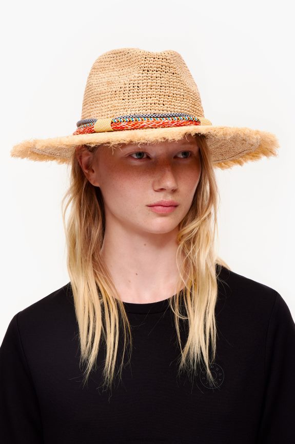 Accessories 4062VZ865 Natural Bimba Y Lola Raffia Hat