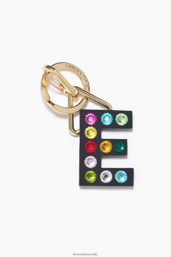Accessories 4062VZ1175 E Bimba Y Lola Letter Silicone Key Ring