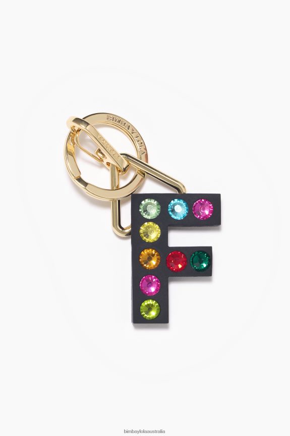 Accessories 4062VZ1176 F Bimba Y Lola Letter Silicone Key Ring