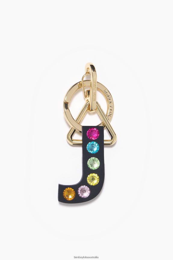 Accessories 4062VZ1180 J Bimba Y Lola Letter Silicone Key Ring
