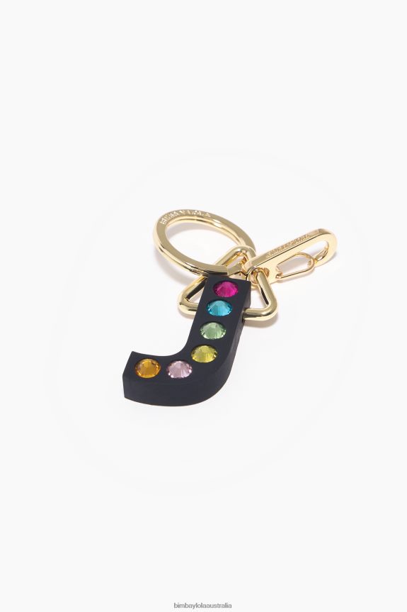 Accessories 4062VZ1180 J Bimba Y Lola Letter Silicone Key Ring