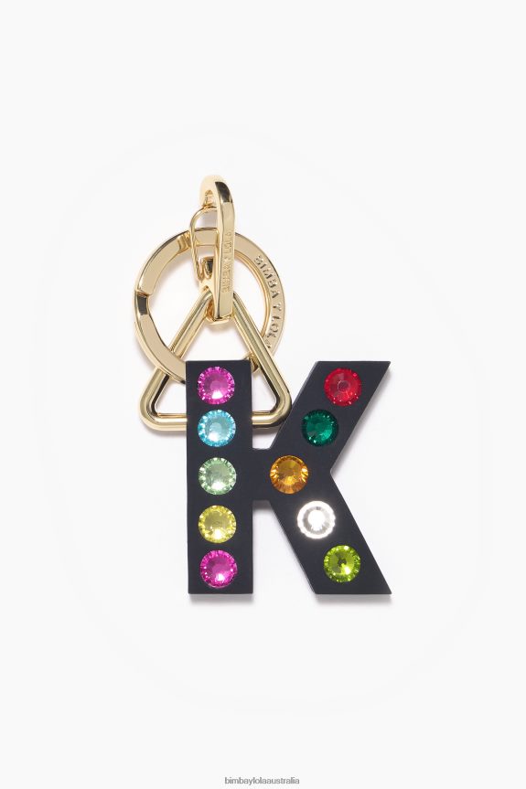 Accessories 4062VZ1181 K Bimba Y Lola Letter Silicone Key Ring