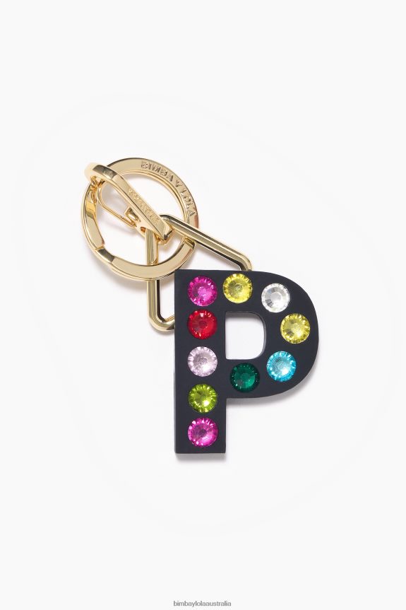 Accessories 4062VZ1186 P Bimba Y Lola Letter Silicone Key Ring
