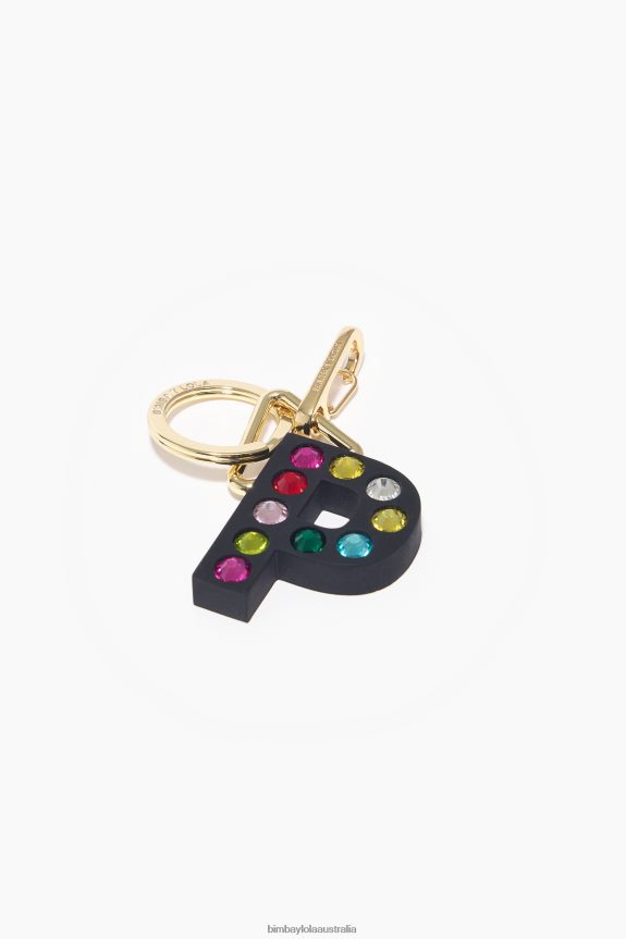 Accessories 4062VZ1186 P Bimba Y Lola Letter Silicone Key Ring
