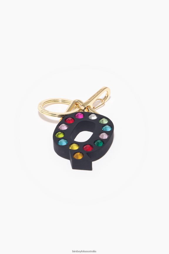 Accessories 4062VZ1187 Q Bimba Y Lola Letter Silicone Key Ring