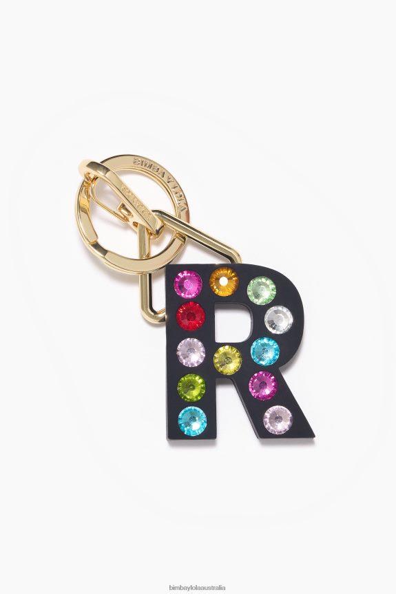 Accessories 4062VZ1188 R Bimba Y Lola Letter Silicone Key Ring