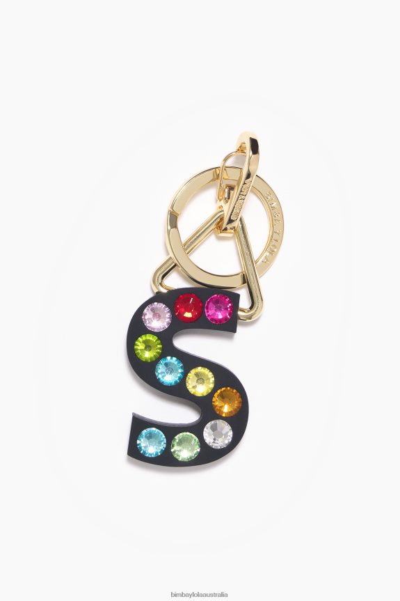 Accessories 4062VZ1189 S Bimba Y Lola Letter Silicone Key Ring