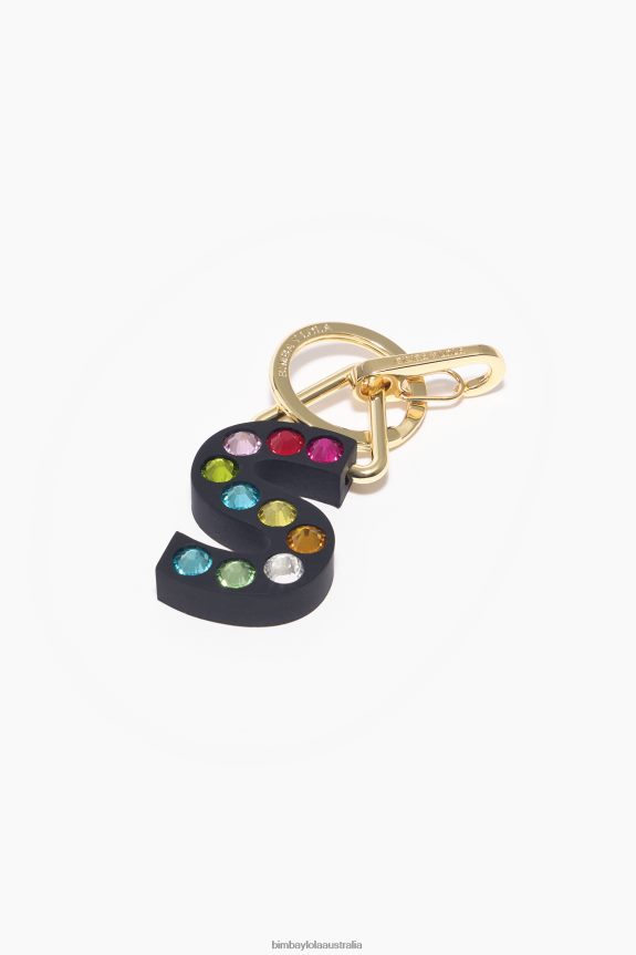 Accessories 4062VZ1189 S Bimba Y Lola Letter Silicone Key Ring