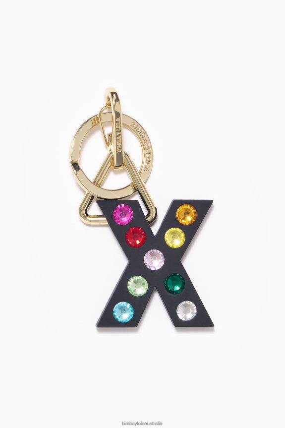 Accessories 4062VZ1194 X Bimba Y Lola Letter Silicone Key Ring