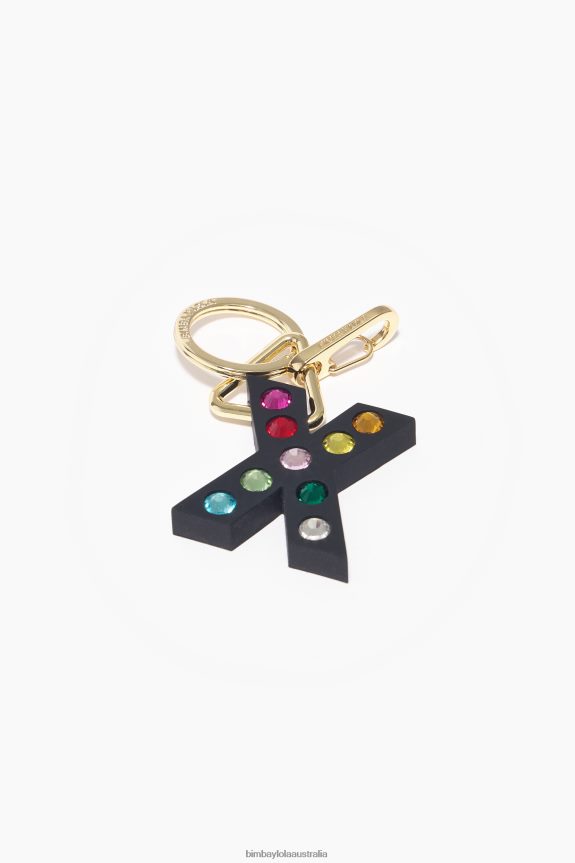 Accessories 4062VZ1194 X Bimba Y Lola Letter Silicone Key Ring