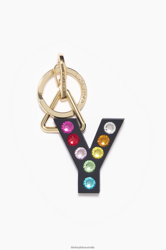 Accessories 4062VZ1195 Y Bimba Y Lola Letter Silicone Key Ring