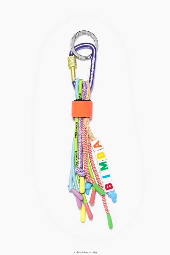 Accessories 4062VZ943 Coral Bimba Y Lola Dice Key Ring
