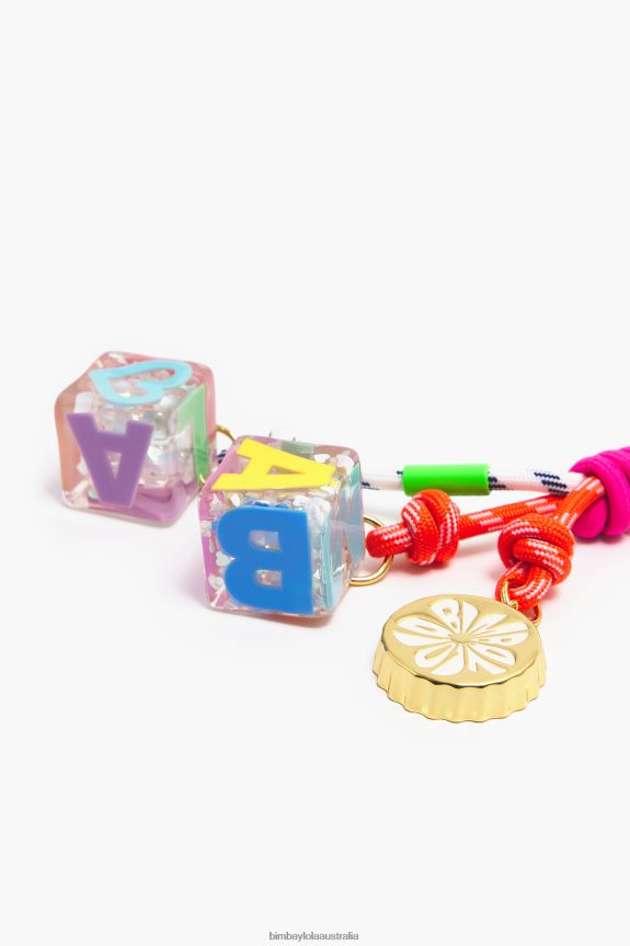 Accessories 4062VZ945 Transparent Bimba Y Lola Dice Key Ring