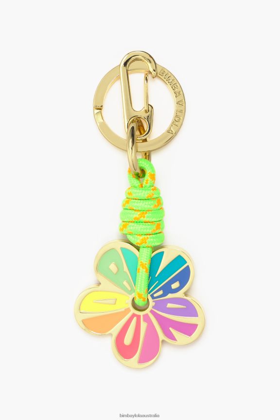 Accessories 4062VZ948 Golden Bimba Y Lola Flower Key Ring