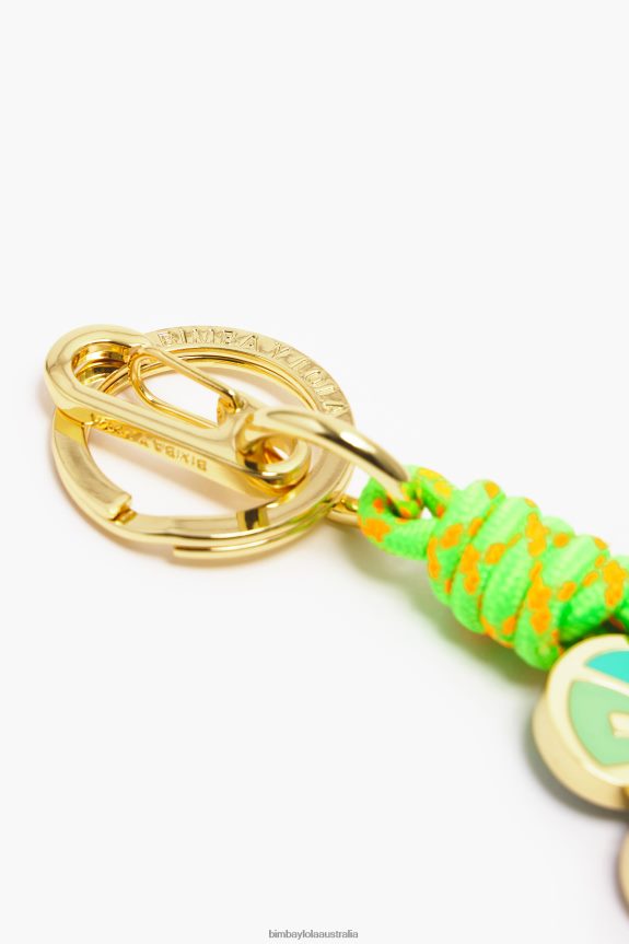 Accessories 4062VZ948 Golden Bimba Y Lola Flower Key Ring
