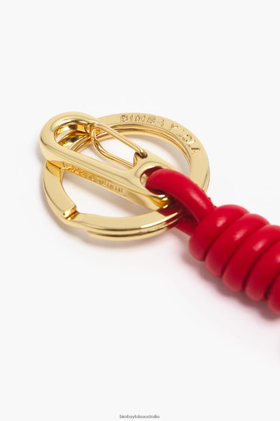 Accessories 4062VZ955 Red Bimba Y Lola Heart Key Ring