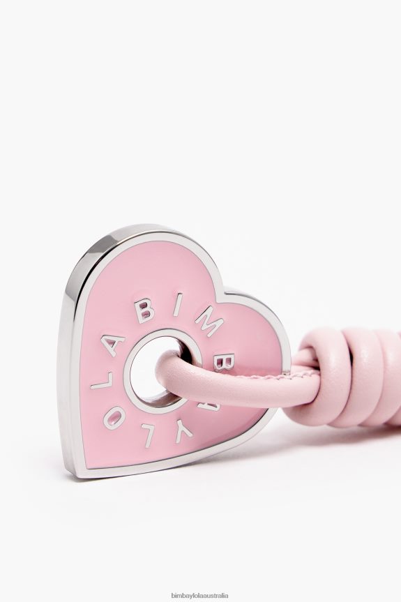 Accessories 4062VZ956 Pink Bimba Y Lola Heart Key Ring