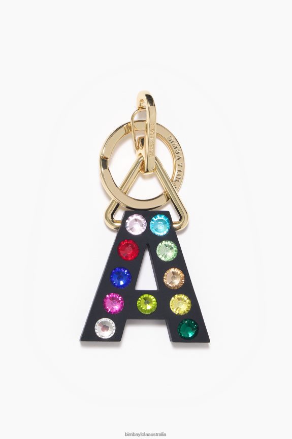 Accessories 4062VZ957 A Bimba Y Lola Letter Silicone Key Ring
