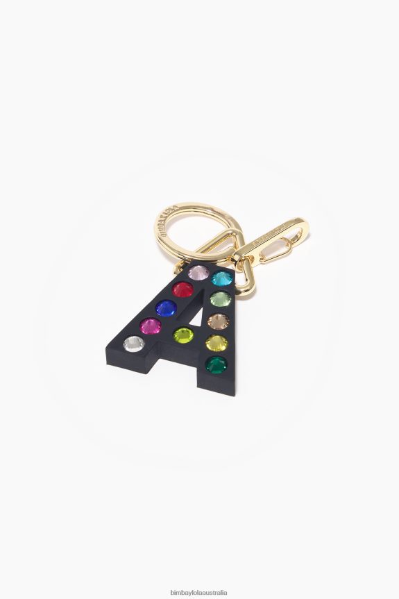Accessories 4062VZ957 A Bimba Y Lola Letter Silicone Key Ring