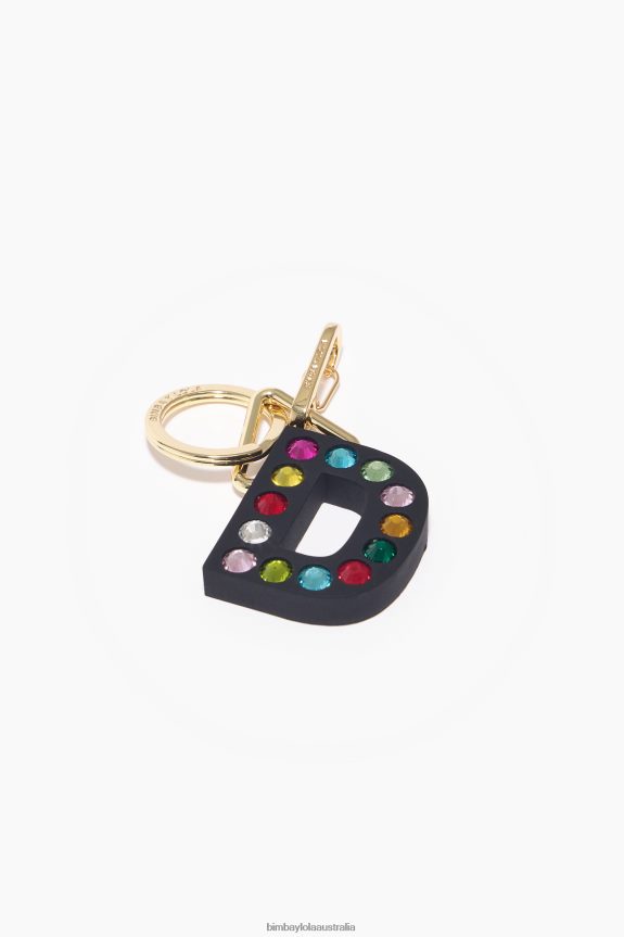 Accessories 4062VZ959 D Bimba Y Lola Letter Silicone Key Ring