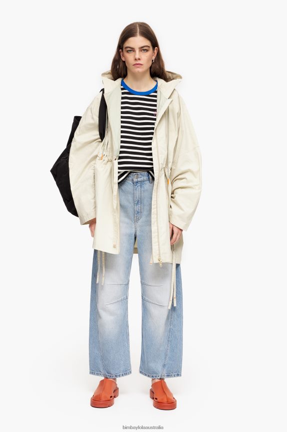 Clothing 4062VZ431 Light Blue Bimba Y Lola Barrel - Straight Jeans