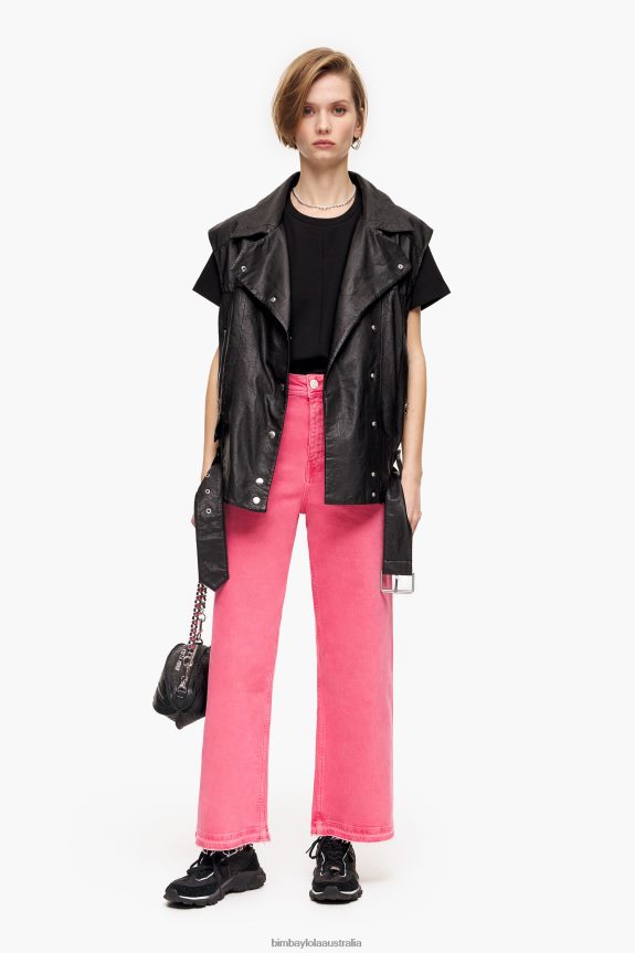Clothing 4062VZ447 Cherry Bimba Y Lola Culotte - High Rise Jeans