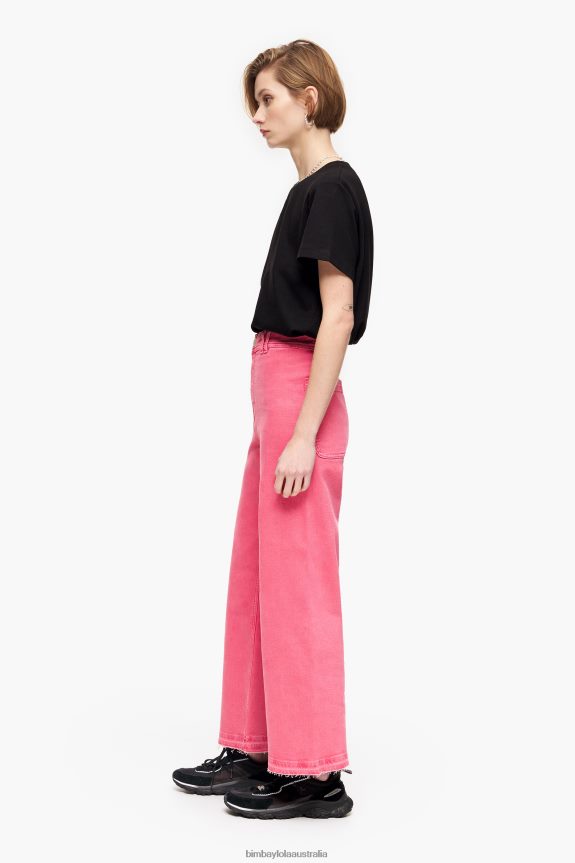 Clothing 4062VZ521 Cherry Bimba Y Lola Culotte - High Rise Jeans