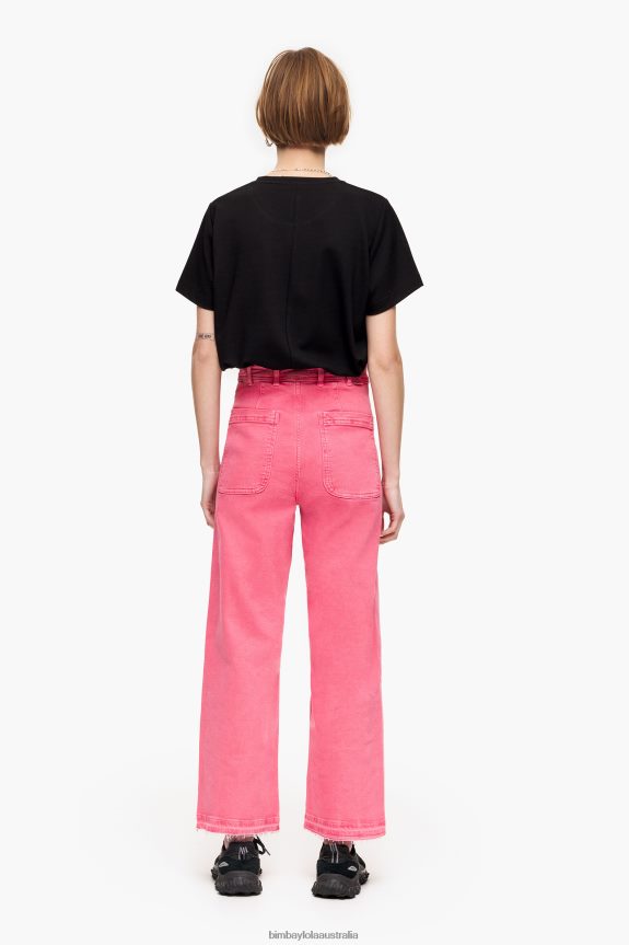 Clothing 4062VZ521 Cherry Bimba Y Lola Culotte - High Rise Jeans