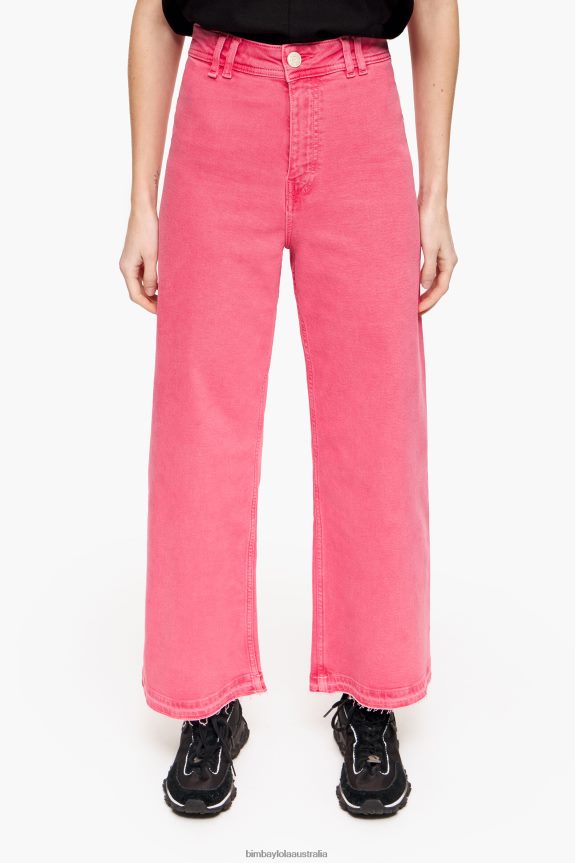 Clothing 4062VZ521 Cherry Bimba Y Lola Culotte - High Rise Jeans