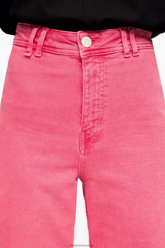 Clothing 4062VZ521 Cherry Bimba Y Lola Culotte - High Rise Jeans