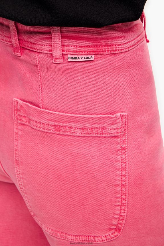 Clothing 4062VZ521 Cherry Bimba Y Lola Culotte - High Rise Jeans