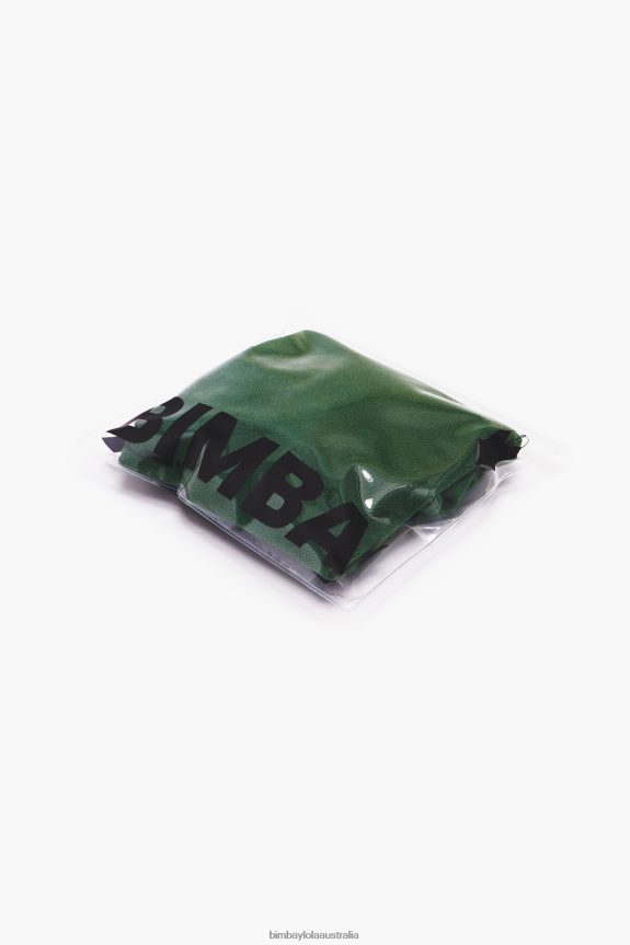 Clothing 4062VZ889 Forest Green Bimba Y Lola Textured Swimsuit