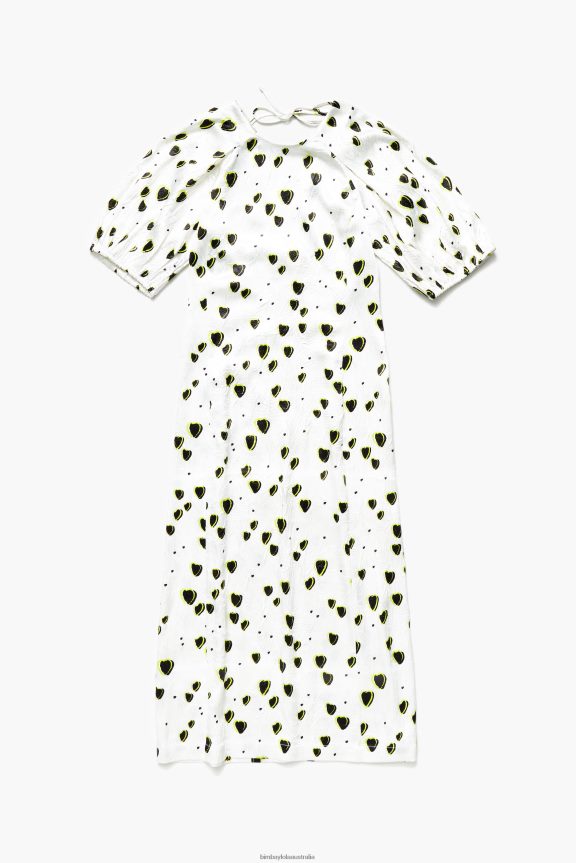 Clothing 4062VZ203 Hearts Bimba Y Lola Small Print Fluid Midi Dress