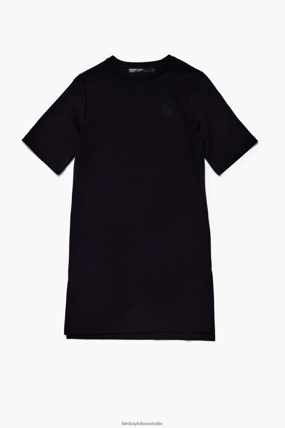Clothing 4062VZ206 Black Bimba Y Lola Ponte Di Roma Dress