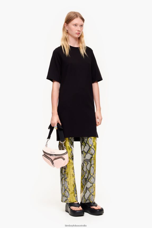Clothing 4062VZ206 Black Bimba Y Lola Ponte Di Roma Dress
