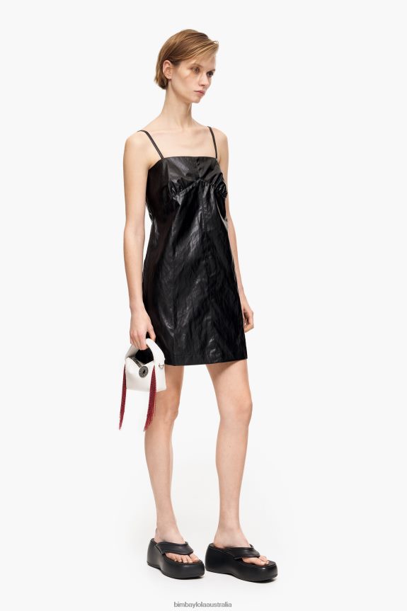 Clothing 4062VZ241 Black Bimba Y Lola A-Line Mini Dress