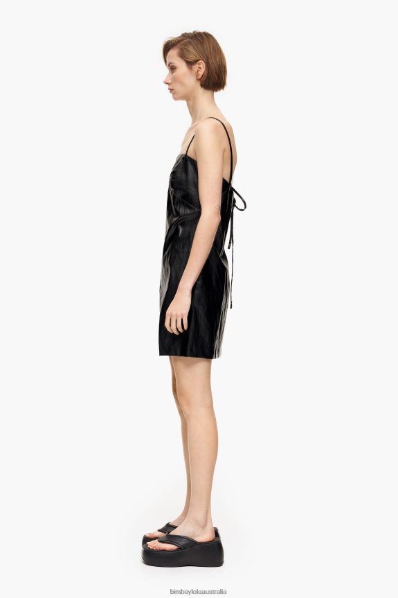 Clothing 4062VZ241 Black Bimba Y Lola A-Line Mini Dress
