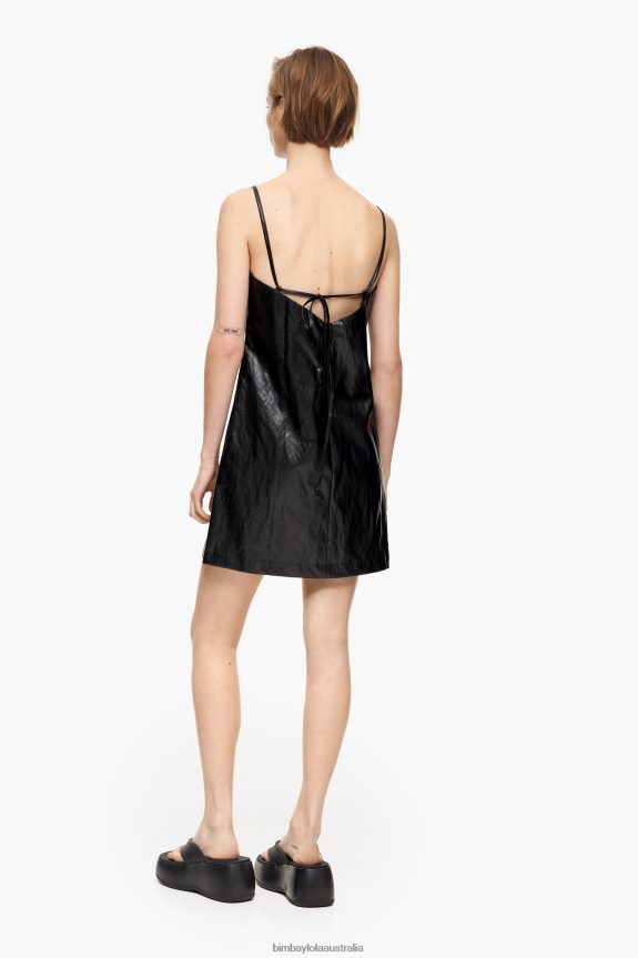Clothing 4062VZ241 Black Bimba Y Lola A-Line Mini Dress