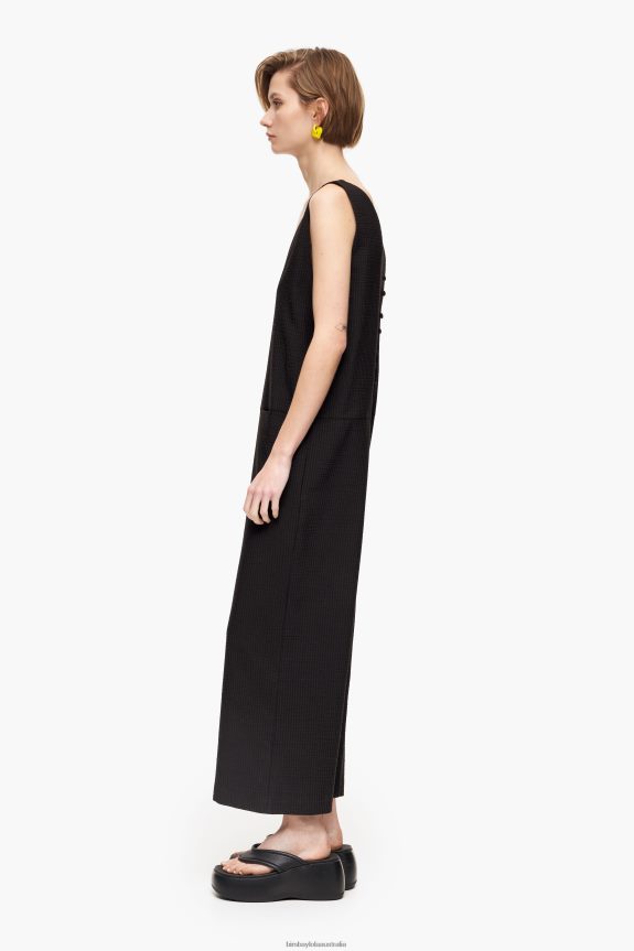 Clothing 4062VZ243 Black Bimba Y Lola Maxi Jumpsuit